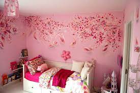 Cherry Blossom Girls Room By Www Artisanartworks Com Girls Bedroom Mural Bedroom Murals Girls Bedroom
