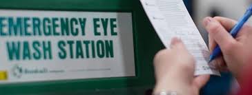 An entered value of x can not be input b1, c1, or d1 until a1 is marked (x); Eyewash Station Weekly Checklist Itu Absorbtech First Aid