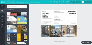 Ratusan contoh dan background untuk inspirasi, . Buat Brosur Perumahan Dengan 50 Contoh Desain Unik Canva
