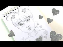 how to draw an easy pencil sketch of girl face youtube sketches of girls faces pencil sketches of girls girl sketch