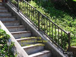 Groll ornamental ironworks is a third generation master craftsmen in all kinds of interior and exterior railings, gates, posts, for both residential and…. Pittsburgh Residential Railings And Columns Allegheny Fence