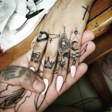 Check spelling or type a new query. Hand And Finger Tattoo Women Novocom Top