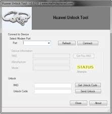 The third step is fill the imei code to the first field. All Huawei Network Unlock Tool V1 0 2 Download Free Gsm Solution Com