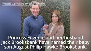 'eugenie and jack were handed the keys last year and told they could use it while harry and meghan were in america. Princess Eugenie And Husband Jack Brooksbank Name Their Son Somerset Live