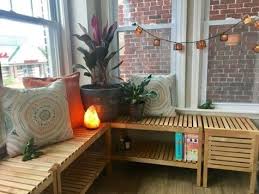 20 Ways To Use Ikea Molger Bench Around The House Comfydwelling Com Ikea Molger Bench House Ikea Bench Ikea Patio Apartment Living Room