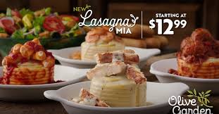 Of course we went there to taste the chocolate lasagna dessert. Olive Garden S Create Your Own Lasagna Mia Offer Now Includes New Four Cheese Lasagna Rollata The Fast Food Post