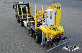 Lego Technic Legotechnic Mercedes Benz Mercedesbenz Arocs 4145 Timber Truck Legomodels Models Truckmodel Lego Construction Lego Technic Lego Truck