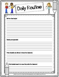 Substitute Forms Bundle Classroom Form 4 Resources Included Classroom Forms Teacher Checklist Daily Routine