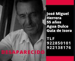 Desaparecido José Miguel Herrera Glez