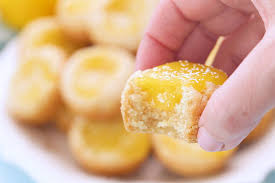 Stir in eggs, oil, and lemon extract until well blended. Lemon Bar Cookie Cups Recipe Barbara Bakes