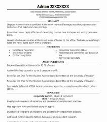 corporate lawyer resume example