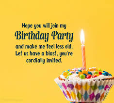 Whether it is a milestone birthday, a party for your kids or a surprise party, browse here for the perfect birthday invite. Birthday Invitation Messages And Wording Ideas Wishesmsg