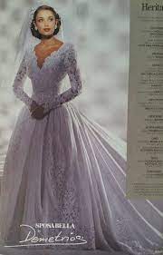 Demetrios Gown 1995 In Brides Magazine Retro Wedding Dresses Demetrios Wedding Dress 90s Wedding Dress