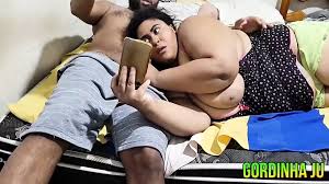 Stepmother Invites Stepson to Watch Movie and gets a Lot of Cum in Her Mouth