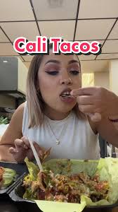 Delicious Chicken Nachos with Cali Tacos for Lunch