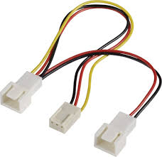Support's google assistant and amazon alexa voice control. Pc Fan Y Cable 2x Pc Fan Plug 3 Pin 1x Pc Fan Socket 3 Pin 15 00 Cm Black Red Yellow Akasa Conrad Com