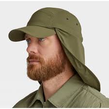 Casquette Cache-Nuque Ultralégère Olive UPF50+