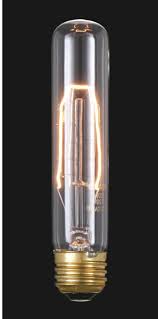 The a means arbitrary shape and the 19 means size in light bulb bases fluorescent style chart. Edison Base T9 Light Bulb With Hairpin Filament 5 1 2 Ht Antique Lamp Supply