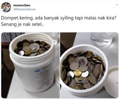 Staf bank marah kalau nampak kita masukkan banyak sekaligus sebab takut mesin tu akan stuck. Cara Mudah Tukar Duit Syiling Terkumpul Guna Mesin Duit Terus Masuk Akan Bank