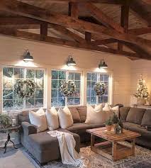 Nice 64 Cozy Farmhouse Living Room Decor Ideas Https Homespecially Com 64 Cozy Far Rustic Chic Living Room Farmhouse Decor Living Room Farm House Living Room