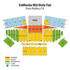 california state fair concert seating chart mid state fair