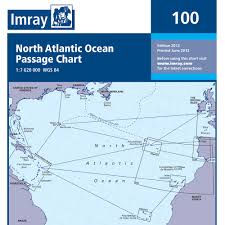 Imray 100 Atlantic Routing Chart Marine Super Store