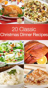 But if you've served the same meal year after year after year, it can start to get a little old. 20 Classic Christmas Dinner Recipes Christmas Food Dinner Christmas Dinner Recipes Easy Christmas Dinner Menu