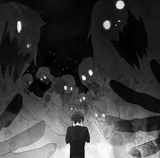 F0rsakened Scary Art Anime Drawings Art