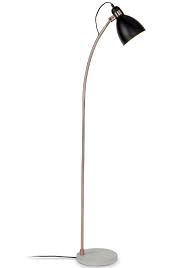 Design Stehlampe Mit Kupfer Und Beton Sockel Casa Lumi