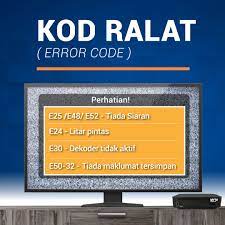 Cuba cara ini sebelum panggil installer. Anda Pernah Nampak Kod Ralat Ini Di Mytv Broadcasting Facebook