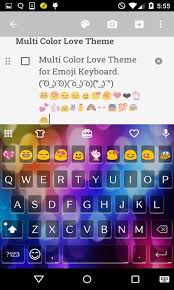 Amazon Com Multi Color Love Emoji Keyboard Appstore For Android Emoji Keyboard Best Emoji Keyboard Android Keyboard