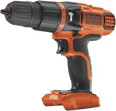 Black and decker provide you with a wide variety of tools like screwdrivers, hammers, and drilling machines. Black Decker Bdch188n Cordless Impact Drill Drill 18 V With 2 Speed Transmission 10 Mm Keyless Chuck Variable Torque Selection Soft Grip Double Bit Battery And Charger Not Included Amazon De Baumarkt