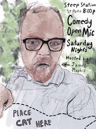 Open mic stand up comedy at Streamline Hotel
