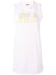 Check spelling or type a new query. Fila Cotton Basketball Jersey Style Dress In White Lyst