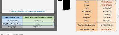 Welcome to the skyblock's networth calculator! What S My Networth Hypixel Minecraft Server And Maps