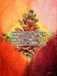 Habis Nonton Laskar Pelangi 2008 Di Kompastv Terkesan Sama Kata Katanya Pak Guru Harfan Pelangi Kata Kata Hidup