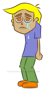 How To Draw A Sad Cartoon Character Learn how to draw cartoon characters pictures using these outlines or print just for coloring.