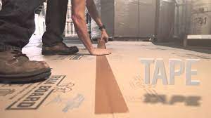 Compact rolls are easy to handle. Ram Board Temporary Floor Protection Youtube