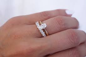 Dainty Wedding Ring Set Diamond Wedding Bands Round Diamonds Wedding Band Wedding Ring Sets