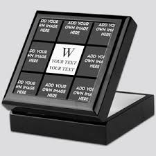 Save 20% with code 20madebyyou. Photo Collage Jewelry Boxes Cafepress