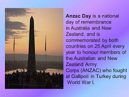Anzac stands for australian and new zealand army corps. In New Zealand There Are Two Types Of National Public Holidays Those That Are Mondayised And Those That Are Not Ppt Download