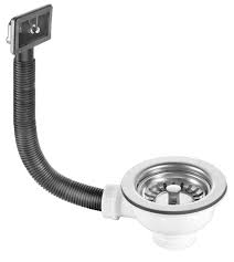 kitchen sink basket strainer waste with