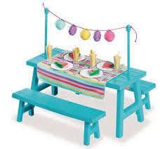 My Life As Picnic Table Play Set From Walmart My Life Doll Accessories Doll Accessories American Girl Doll Sets