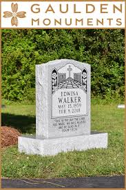 Single Upright Headstone Gaulden Monuments Headstones Monument Epitaph