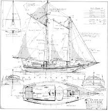 Tillicum 41 Ft Scow Schooner By William Garden Sailing Ship Model Boat Design Sailing Yacht