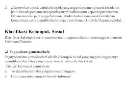 Kelompok Sosial Adalah Kumpulan Orang Yang Memiliki Kesadaran Bersama Akan Keanggotaan Dan Saling Berinteraksi Kelompok Diciptakan Oleh Anggota Masyarakat Ppt Download