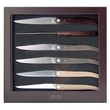Coffret 6 Couteaux A Steak Laguiole Evolution Acidule Tarrerias Bonjean Bois 11 5 Cm Sur Fnac Com Couteaux A Steak Couteau Ustensile Cuisine