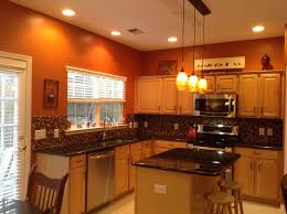 Burnt orange is the most refreshing hue of orange. Opckcifsk38 Orange Paint Color Kitchen Cabinet Ideas For Small Kitchens Finest Collection Wtsenates Info