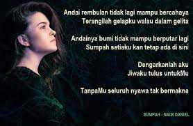 If the moon can't shine anymore. Behind The Veil Sumpah