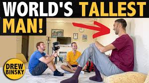 Convert 8 feet to meters. The World S Tallest Man 251 Cm 8 Feet 2 Inches Youtube